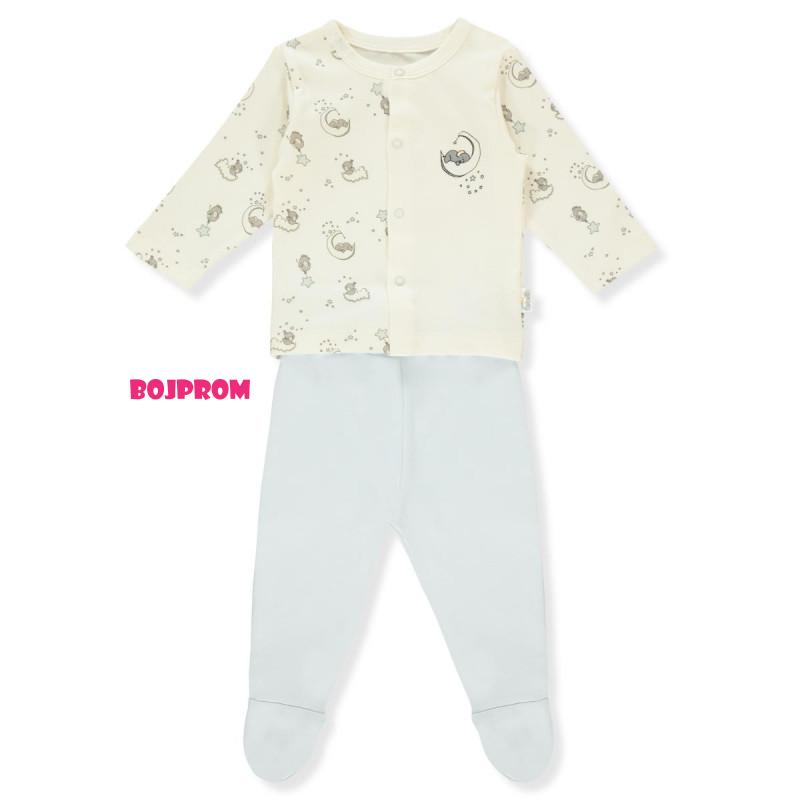BEBETTO BEBI KOMPLET F1305 BLUE 0-1M/56CM 