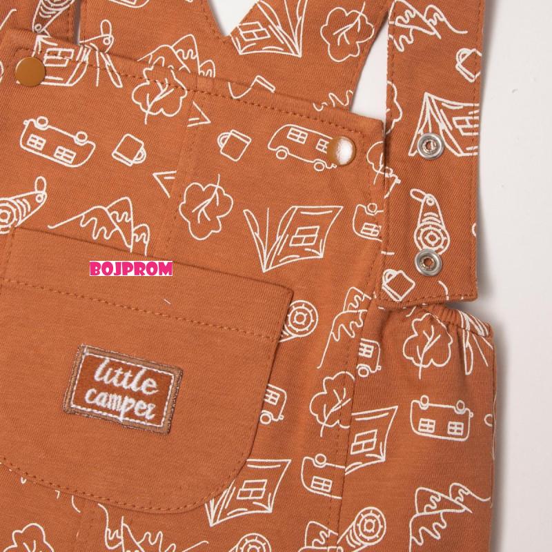 BEBETTO BEBI KOMPLET K4262 BROWN 12-18M/86CM 