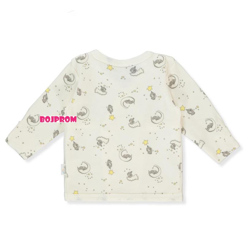BEBETTO BEBI MAJICA T3546 ECRU 0-3M/62CM 