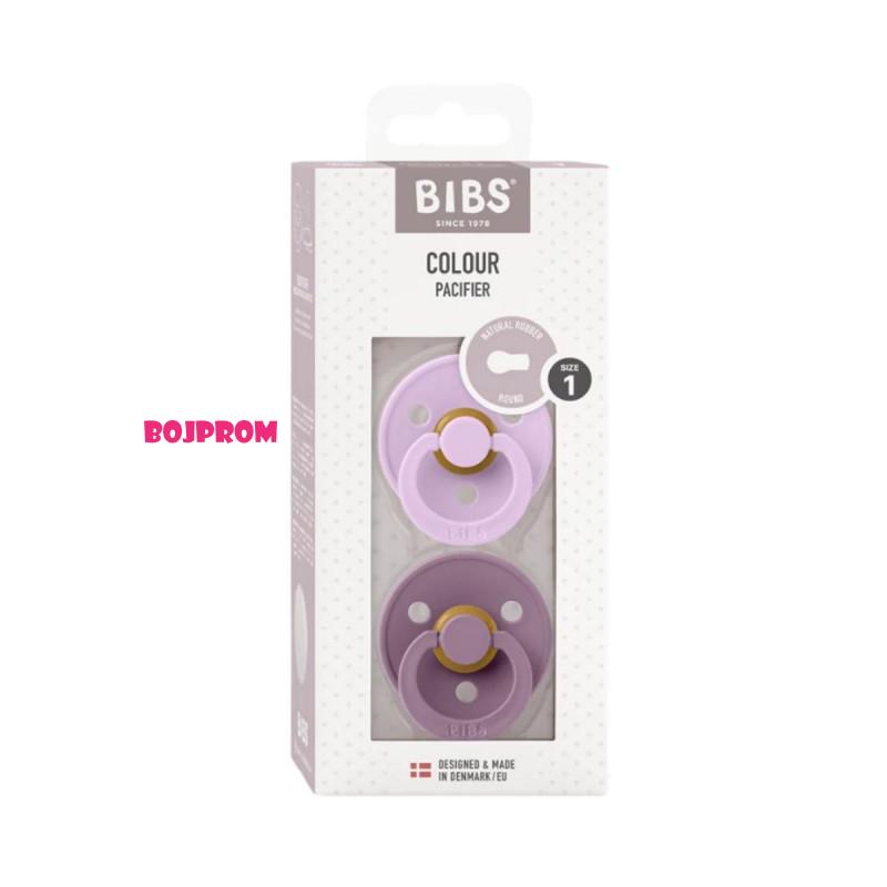BIBS DUDA VIOLET SKY&MAUVE SIZE 1 110430 