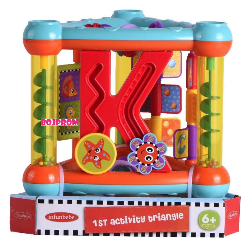 INFUNBEBE INFUNBEBE IGRACKA TROUGAO 4M+ PL6789 