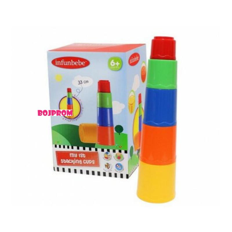 INFUNBEBE INFUNBEBE IGRACKA ZA BEBE ZAGLAVLJENE CASE 12M+ PL204-5 