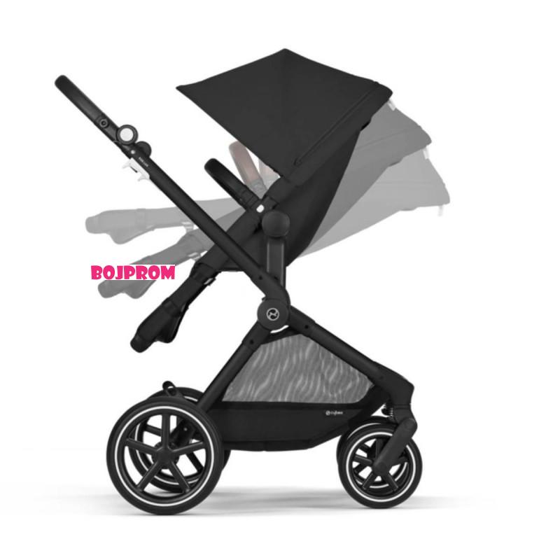 CYBEX KOLICA EOS LUX BLK B MOON BLACK BLACK 522003825 