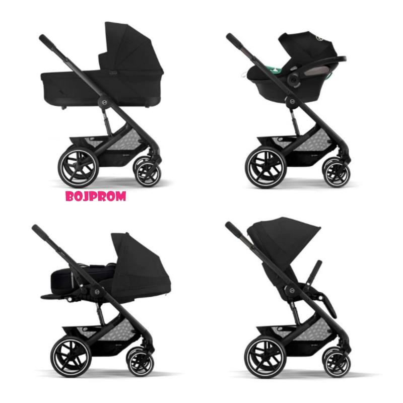 CYBEX AUTOSJEDALICA ATON S2 I-SIZE MOON BLACK BLACK 522001937 