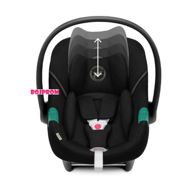 CYBEX AUTOSJEDALICA ATON S2 I-SIZE MOON BLACK BLACK 522001937 