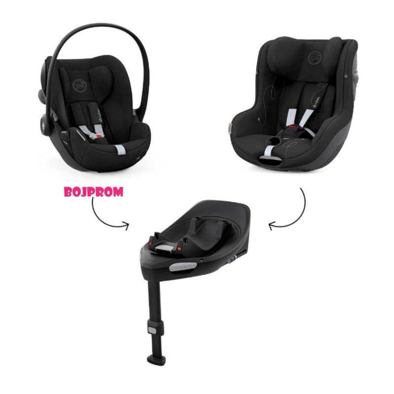 CYBEX AUTOSJEDALICA CLOUD G I-SIZE MOON BLACK 523001144 