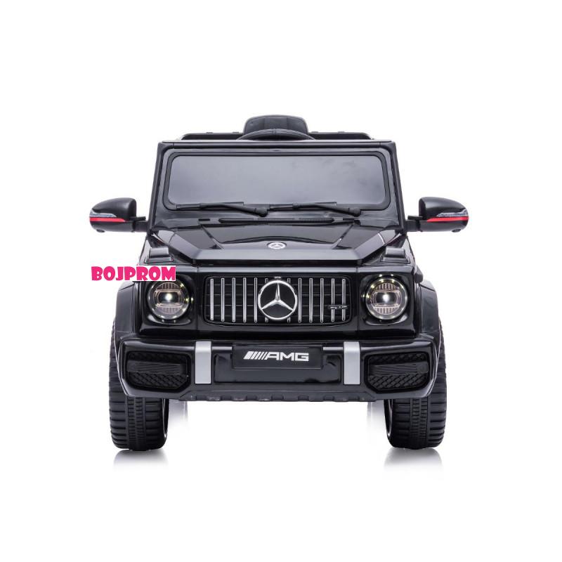CHIPOLINO AUTO NA AKUMULATOR MERCEDES G63 AMG BLACK, EVA WHEELS, LEATHER SEAT ELJG63MB23B 