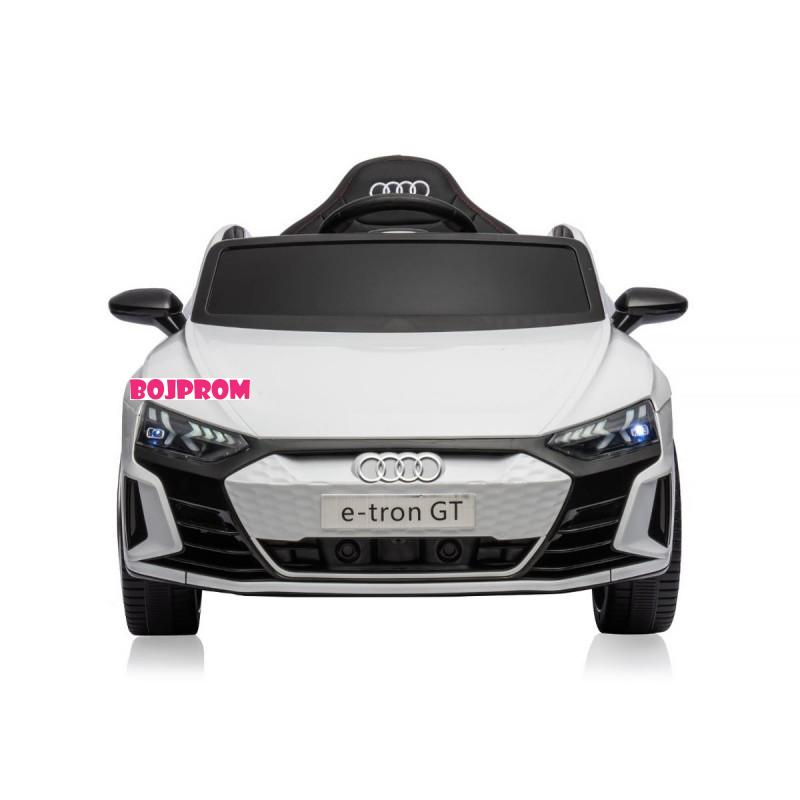 CHIPOLINO AUTO NA AKUMULATOR AUDI E-TRON WHITE, LEATHER SEAT ELKAUETR23W 