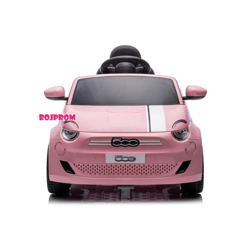 CHIPOLINO AUTO NA AKUMULATOR FIAT 500 PINK ELKFIAT23PI 