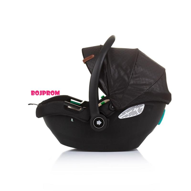 CHIPOLINO AUTOSJEDALICA DUO SMART OBSIDIAN/GOLD STKDS0241OG 
