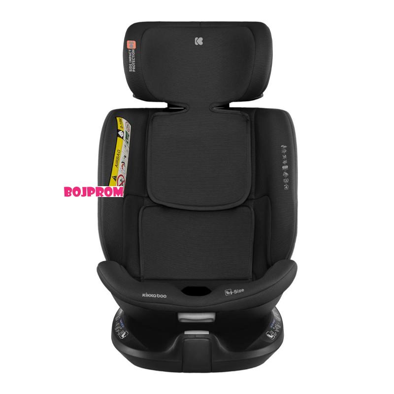KIKKA BOO AUTOSJEDALICA I-TOUR I-SIZE BLACK 31002100024 