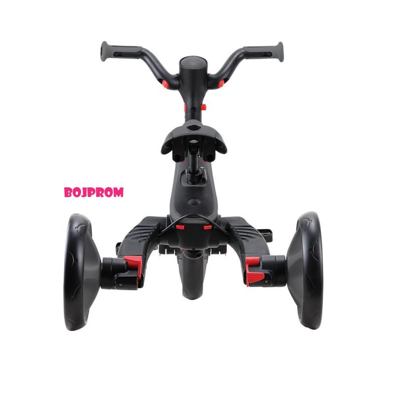 GLOBBER TRICIKL EXP 4U1 FOLD.BK GREY VEGB0000732-120 