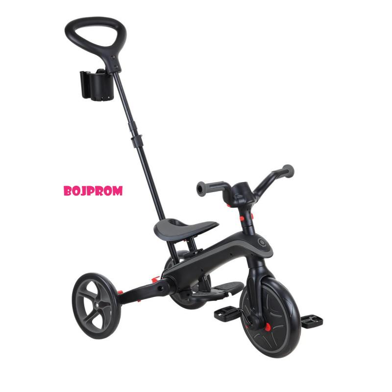 GLOBBER TRICIKL EXP 4U1 FOLD.BK GREY VEGB0000732-120 