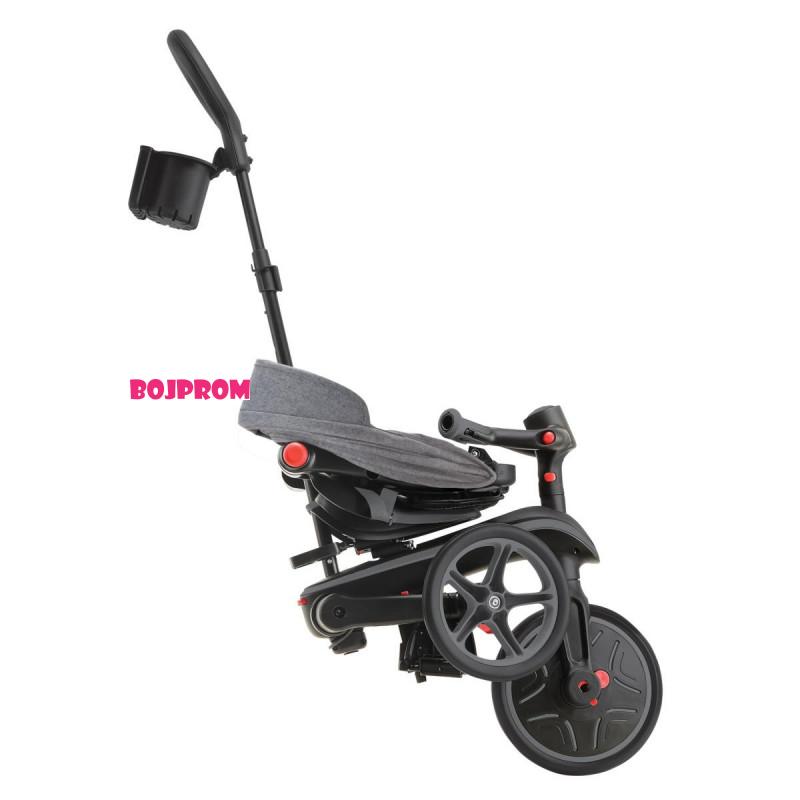 GLOBBER TRICIKL EXP 4U1 FOLD.BK GREY VEGB0000732-120 