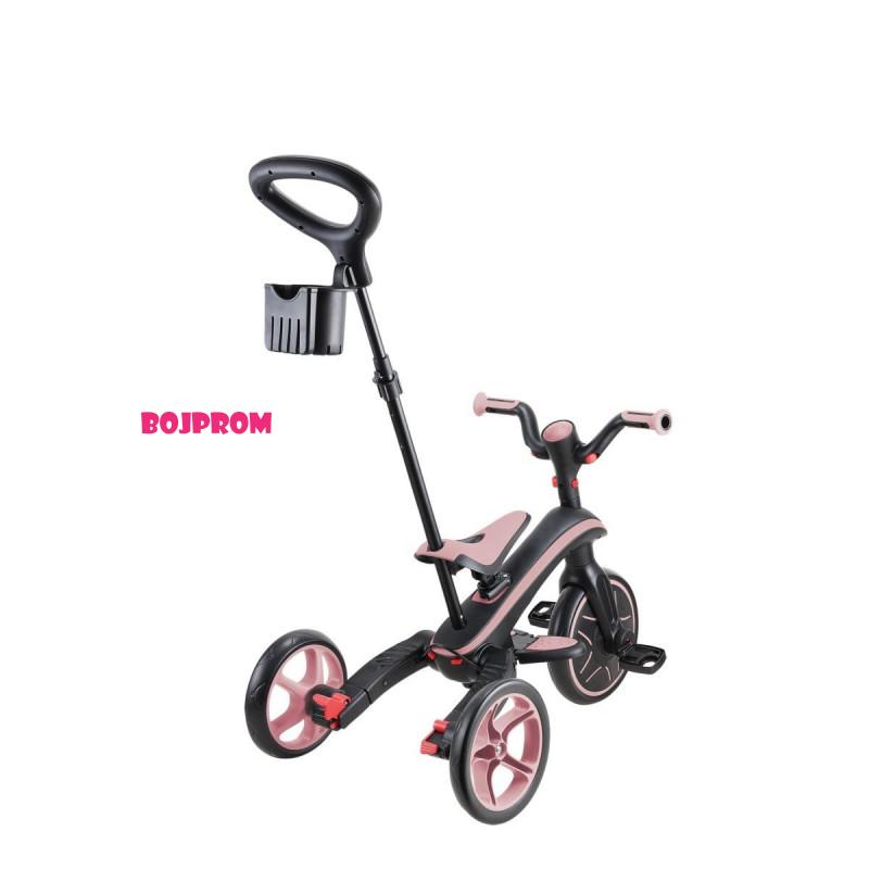 GLOBBER TRICIKL EXP 4U1 FOLDABLE PINK VEGB0000732-210 