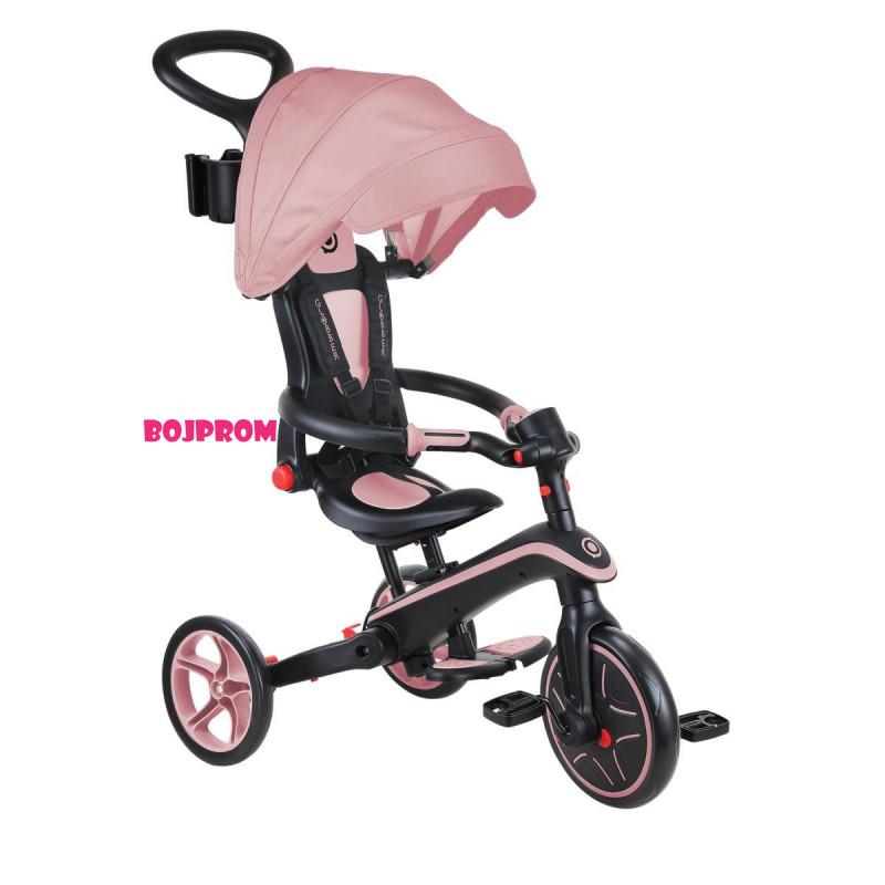 GLOBBER TRICIKL EXP 4U1 FOLDABLE PINK VEGB0000732-210 