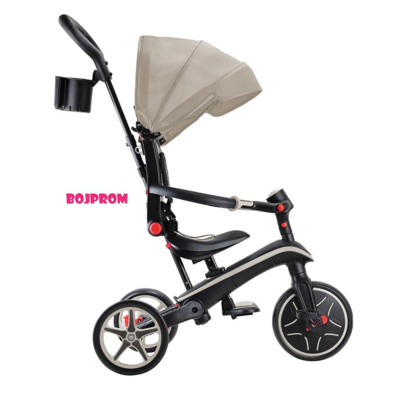 GLOBBER TRICIKL EXP 4U1 FOLDABLE TAUPE VEGB0000732-466 