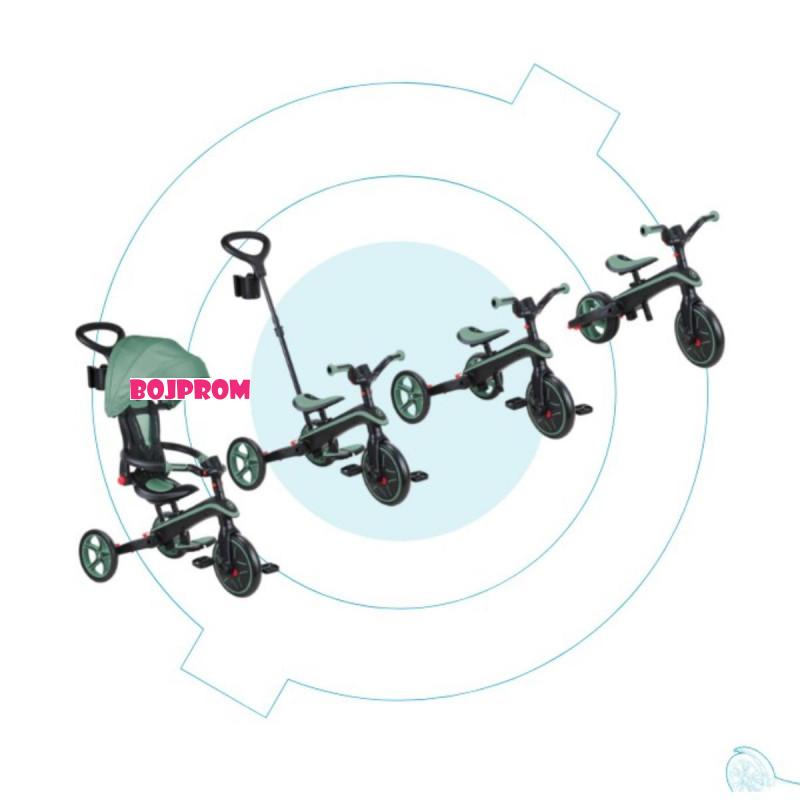 GLOBBER TRICIKL EXP 4U1 FOLDABLE TAUPE VEGB0000732-466 