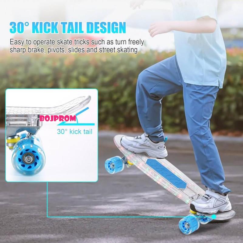 MASTER IGRACKE SKATEBOARD LED 22 INCH 23579 