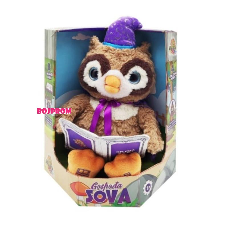 Clementoni GOSPODJA SOVA INTERAKTIVNA IGRACKA 26735 