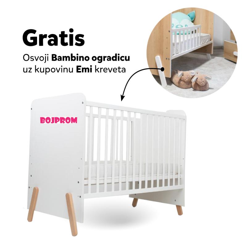 BAMBINO DJ.KREVET EMI BIJELI 