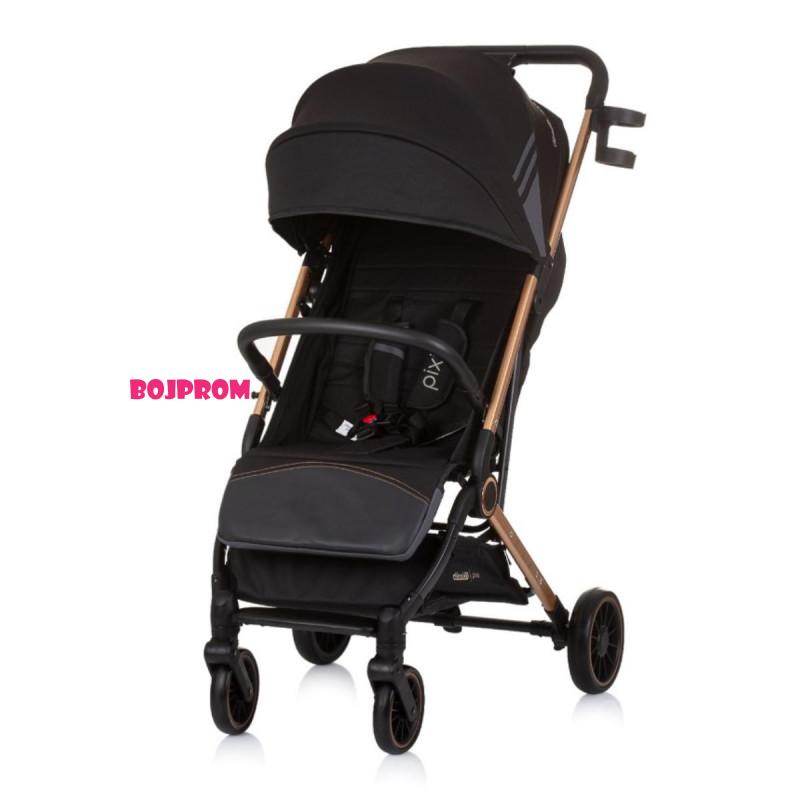 CHIPOLINO KOLICA PIXIE OBSIDIAN/GOLD LKPX02401OG 