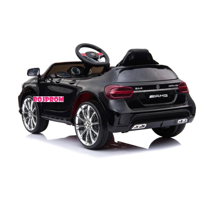CHIPOLINO AUTO NA AKUMULATOR MERCEDES BENZ GLA45 AMG BLACK EVA WHEELS, LEATHER ELKMBGLA21B 