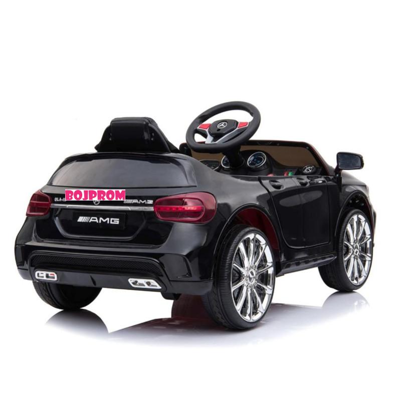 CHIPOLINO AUTO NA AKUMULATOR MERCEDES BENZ GLA45 AMG BLACK EVA WHEELS, LEATHER ELKMBGLA21B 