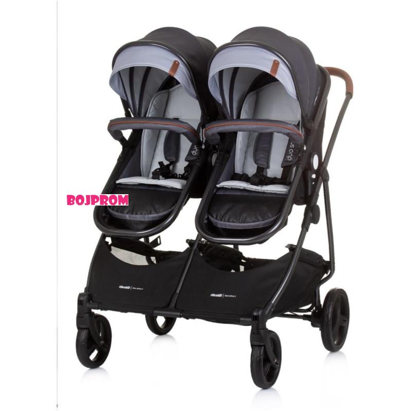 CHIPOLINO KOLICA DUO SMART SILVER GREY KBDS02402SG 