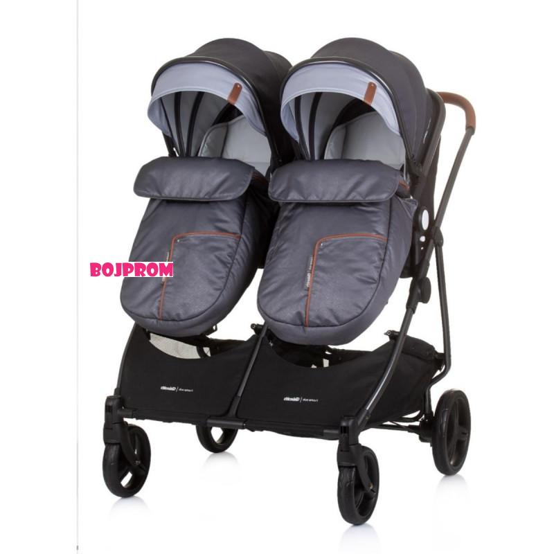 CHIPOLINO KOLICA DUO SMART SILVER GREY KBDS02402SG 