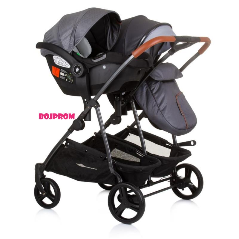 CHIPOLINO AUTO SJEDISTE DUO SMART SILVER GREY STKDS0242SG 