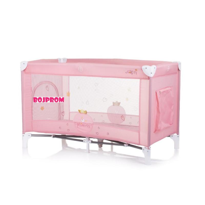 CHIPOLINO VIKEND KREVET CAPRI PRINCESS PINK KOSIK2404PR 
