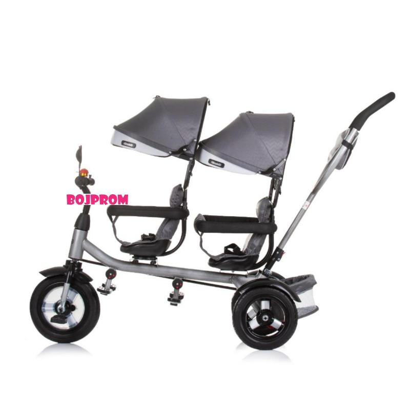 CHIPOLINO TRICIKL ZA BLIZANCE 2PLAY SILVER GREY TRK2P0244SG 