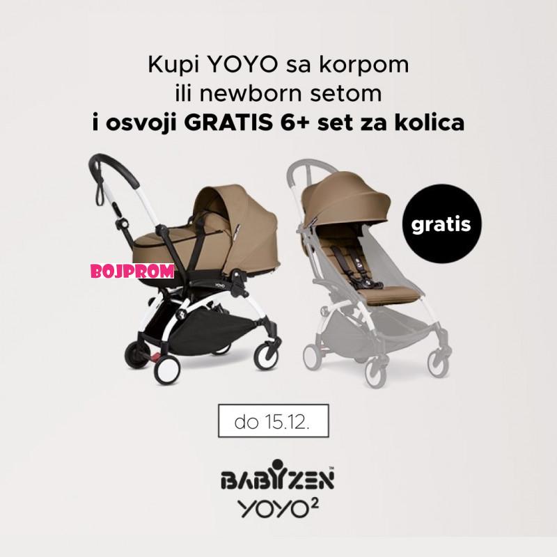 Babyzen YOYO KOLICA KORPA 6 NAVLAKA GRATIS BABYZEN1 Bojprom