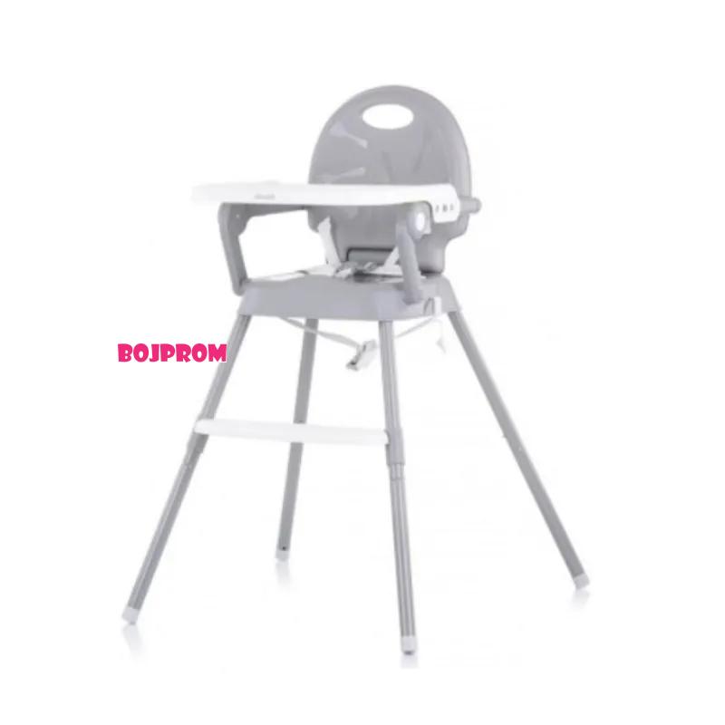 Chipolino STOLICA ZA HRANJENJE/HRANILICA BONBON GREY 