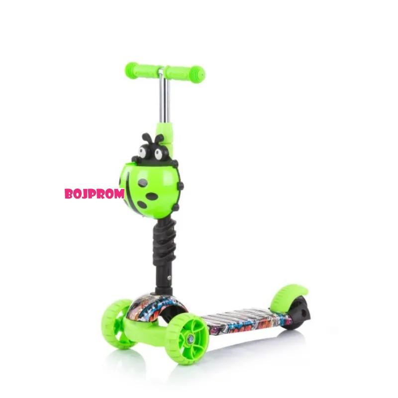 Chipolino TROTINET KIDDY EVO HANDLE GREEN GRAFFITE 